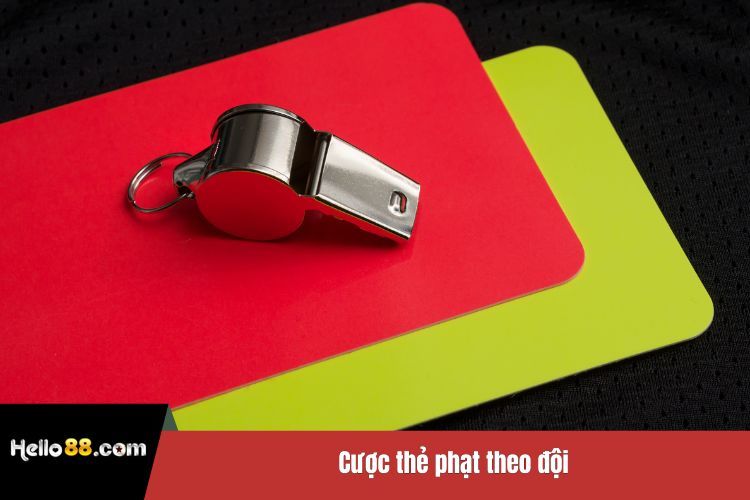 Cược thẻ phạt theo đội